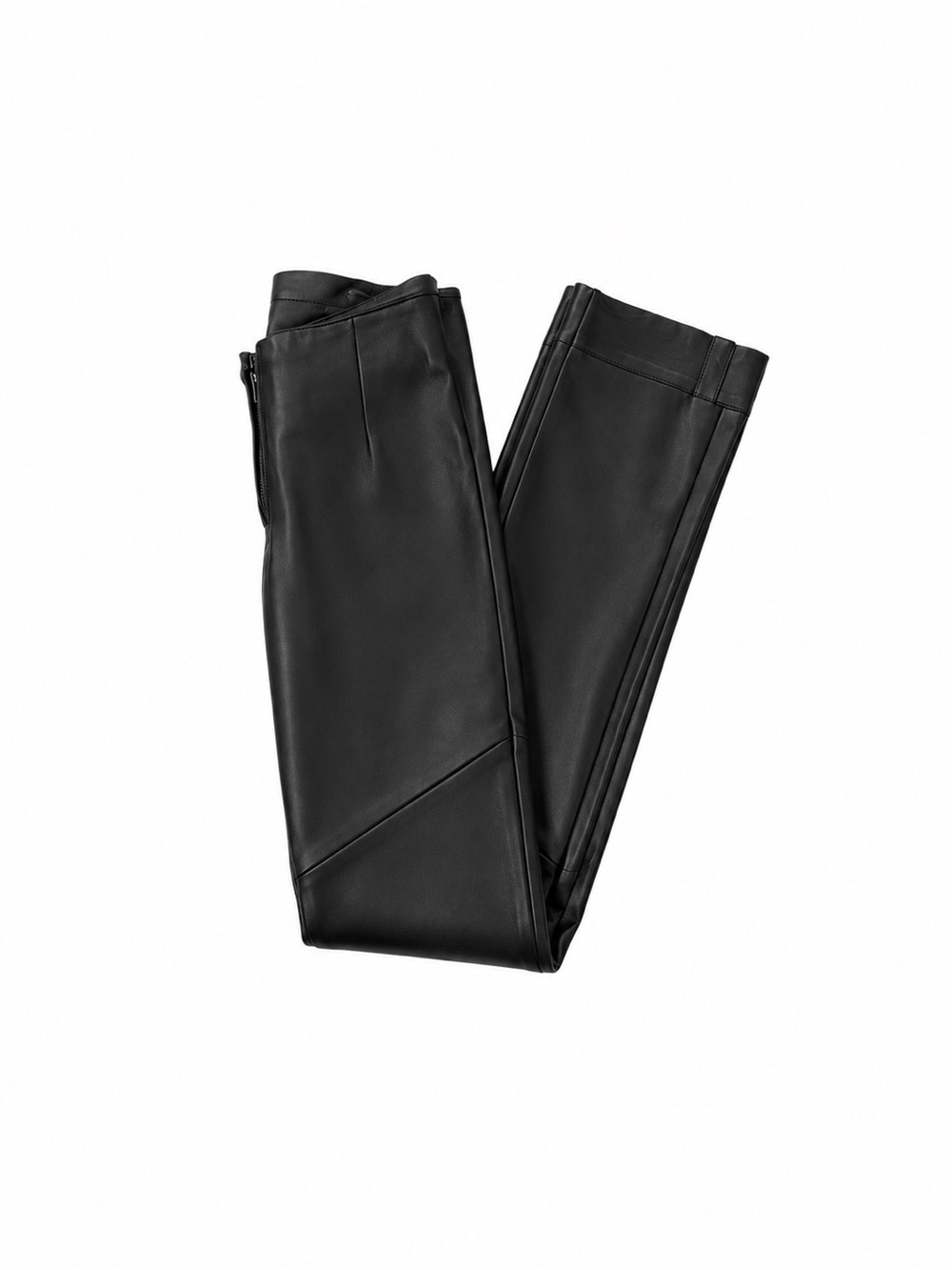 Wilson’s Genuine Leather Super Low Rise Flared Black Flare Pants - Picture 6 of 6